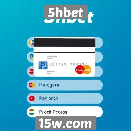 Métodos de pagamento aceitos no 5hbet