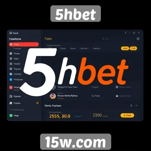 Interface amigável do 5hbet facilita a navegação