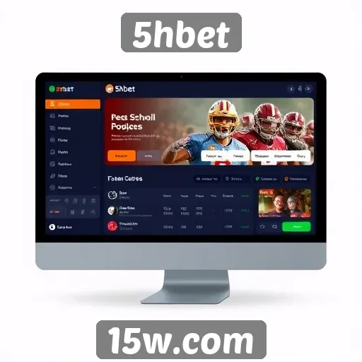 Avaliação da interface do usuário no 5hbet